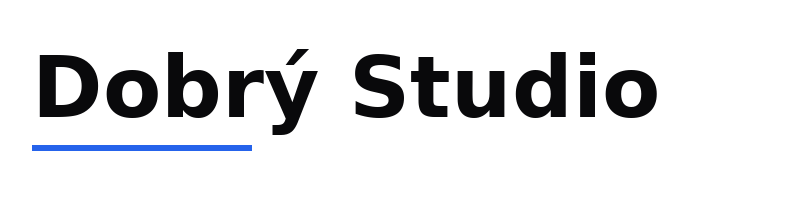 Dobrý Studio logo
